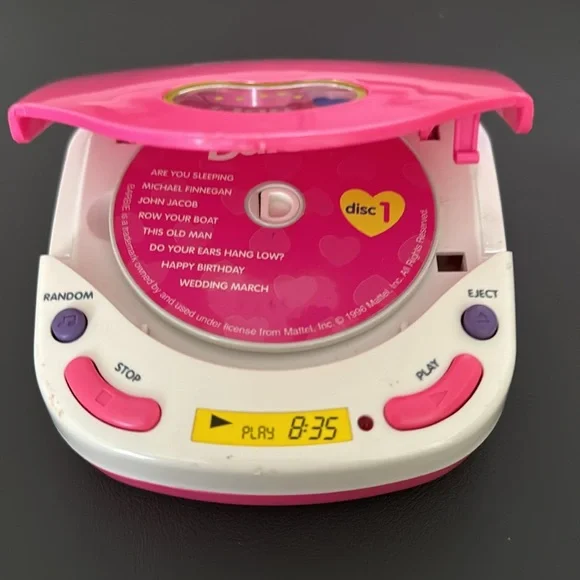 Barbie DiscGirl CD Player - Picture 5 of 5